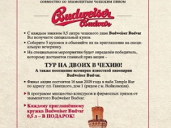 Акция Budweiser в «Темпл Баре»