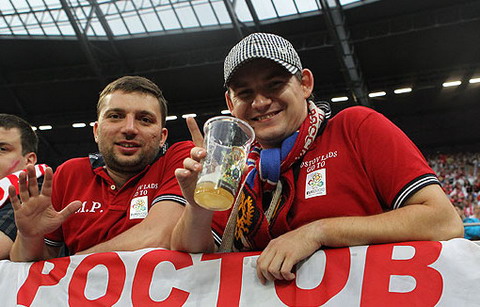 С 2018 года разрешат продажу пива на стадионах в России