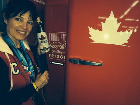 Molson налил канадским олимпийцам бесплатное пиво